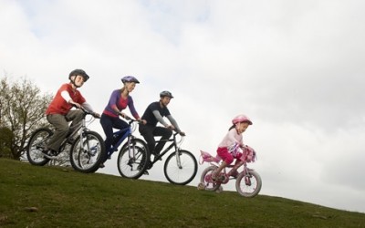 Why it’s great to get the family cycling