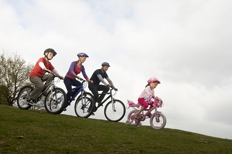 Why it’s great to get the family cycling