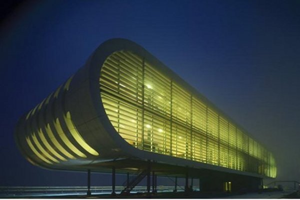 Green office buildings around the world