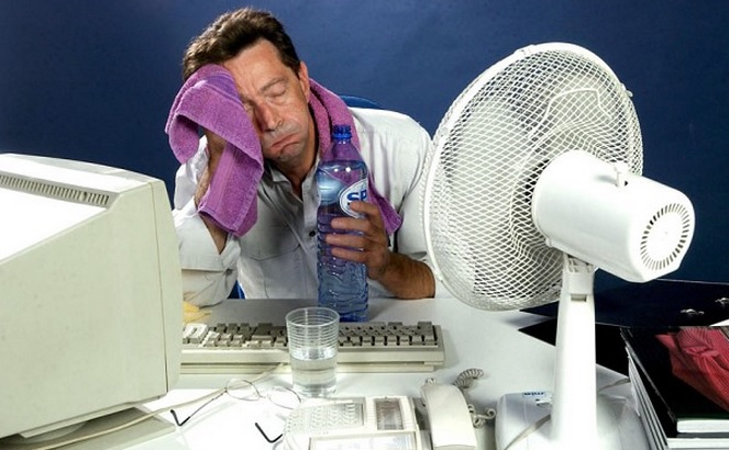 The importance of staying cool at the office in the summer